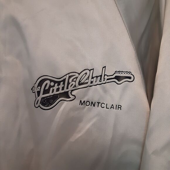 Vtg Hartwell Bomber Jacket Mens L 70's 80's Satin Made USA The Little Club - Picture 4 of 13